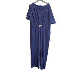 Women's Jumpsuit Blue 3XL